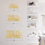 Oui, je suis différent - Citations confiantes, décoration murale abstraite moderne, décoration murale suspendue-94208272-130902106