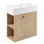 Meuble-lavabo simple 21,6 po avec plateau en céramique et partie gauche gauche 21,6 po-1379670835-1379670830