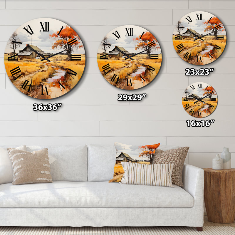 Horloge murale Keevan, Très grand