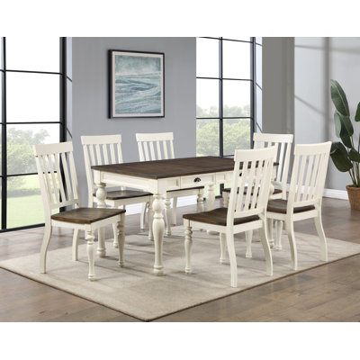 Garcelle 6 - Person Four Leg Dining Set