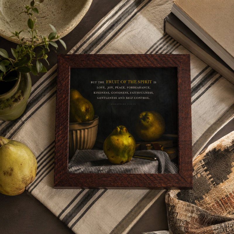 Œuvre encadrée Le fruit de l'Esprit