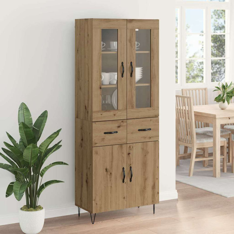 69.5cm Sideboard, Artisan Oak