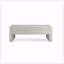 Banc de rangement rembourré moderne de 50 po avec siège capitonné