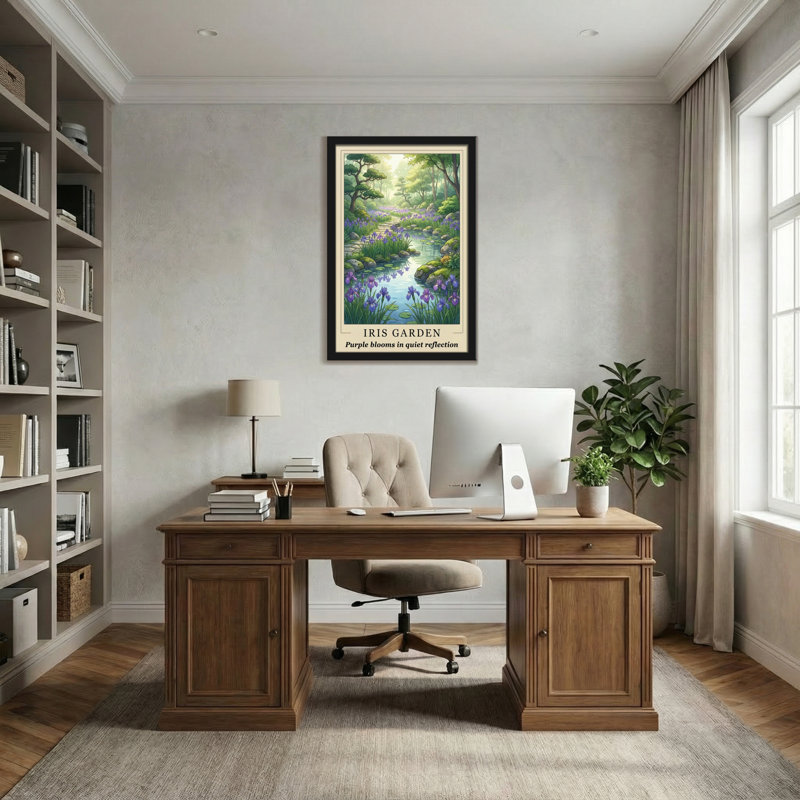 Paysage et nature Iris Garden, H 24 po x l 16 po