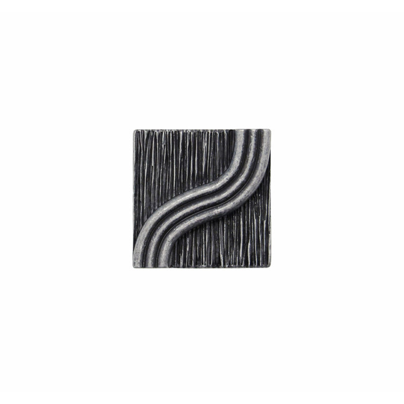 Poignée carrée surdimensionnée 5/4, Étain OX