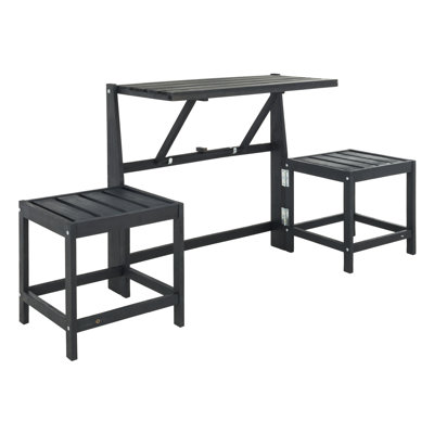 Overstreet Solid Wood Acacia Outdoor Bench