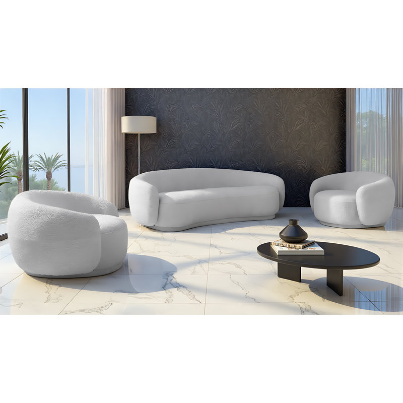 Wybe 3 - Piece Living Room Set