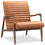 Fauteuil en cuir italien pleine fleur Rowan-1185733604