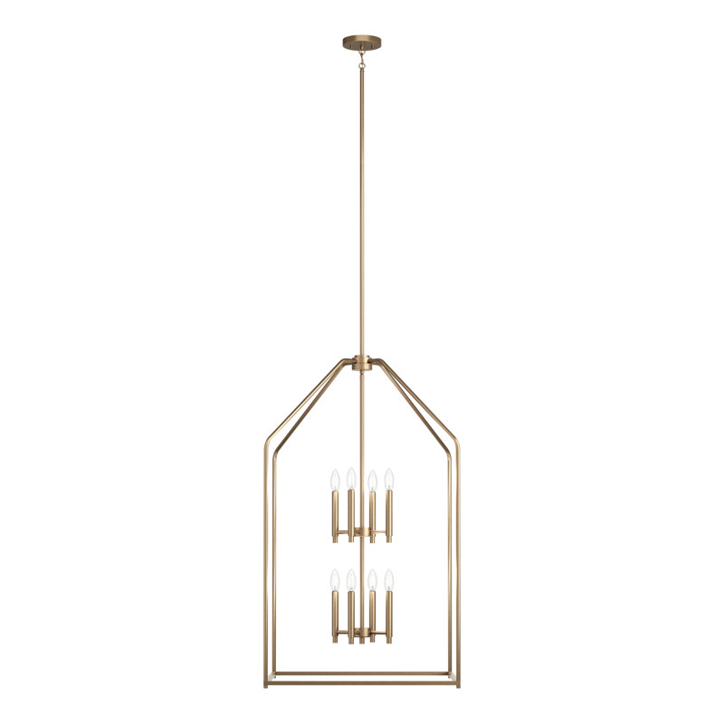 Luminaire suspendu cage 43 lumières 43 po XL, Bronze