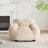 Indoor Armchair Style Bean Bag, Beige