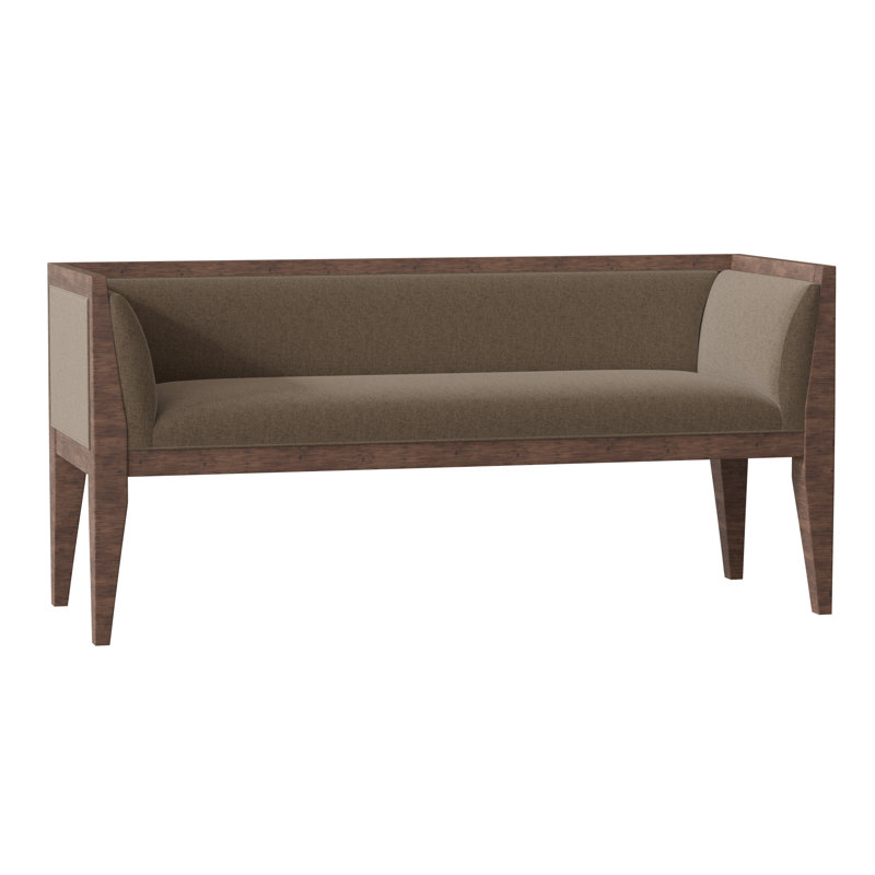 Jena Upholstered Bench, Charcoal (9508 61), Tobacco