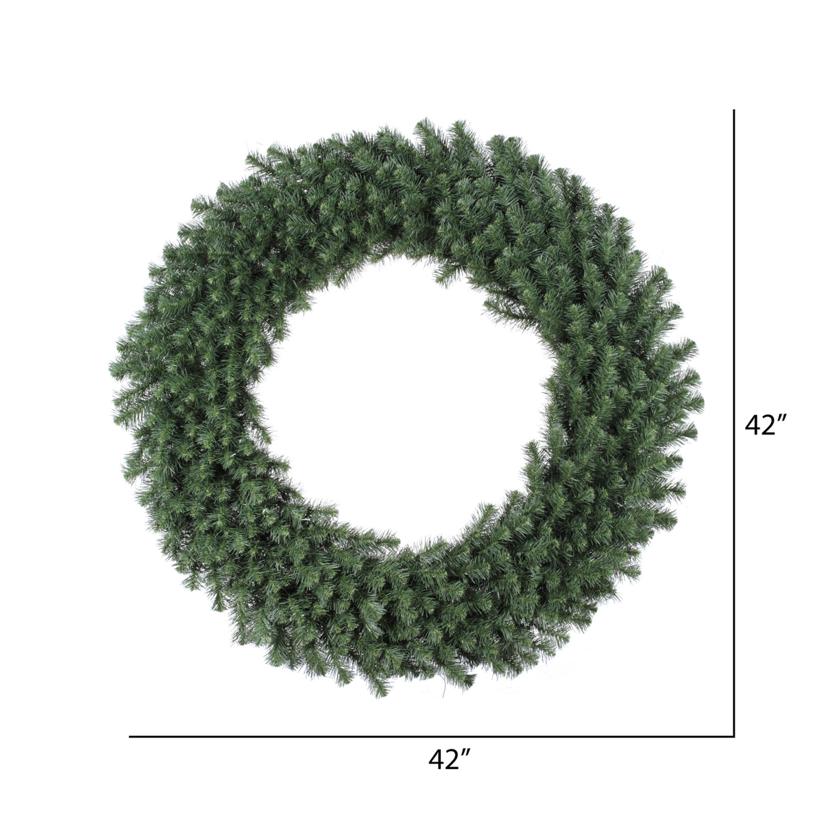 Alcott Hill® Douglas 60" Fir Wreath, 42" H
