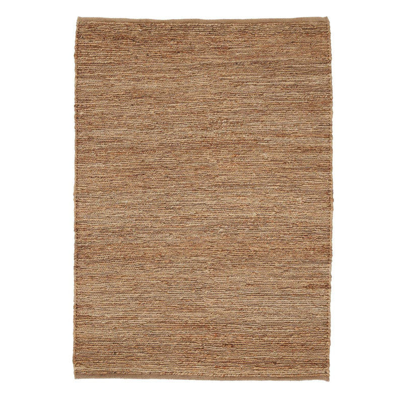 Nala Handwoven Nature Jute Beige Rug, Rectangle 300cm x 400cm