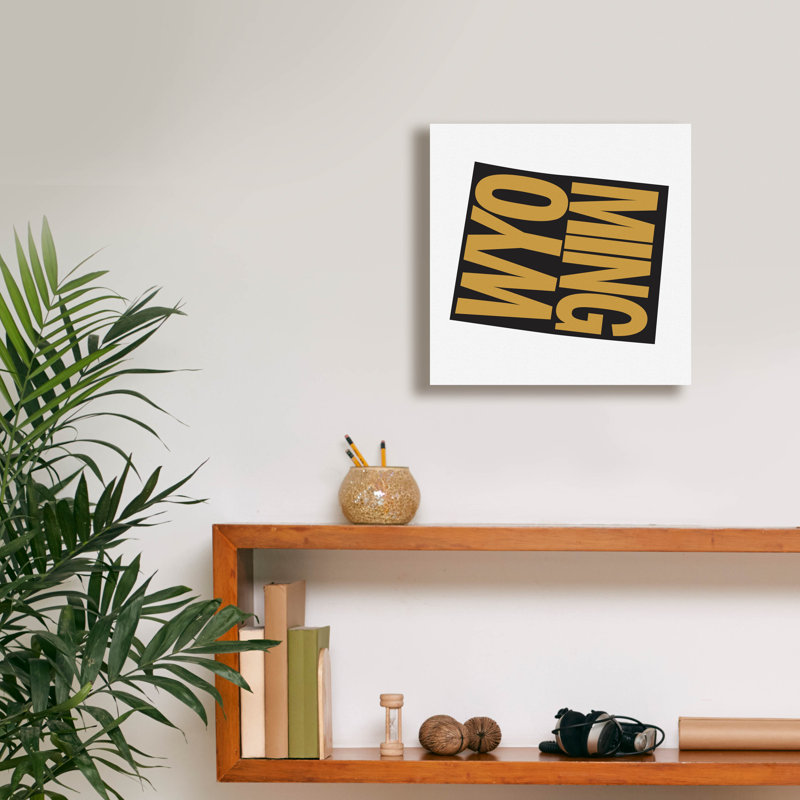 'Wyoming 2' by Art Licensing Studio Canvas Wall Art