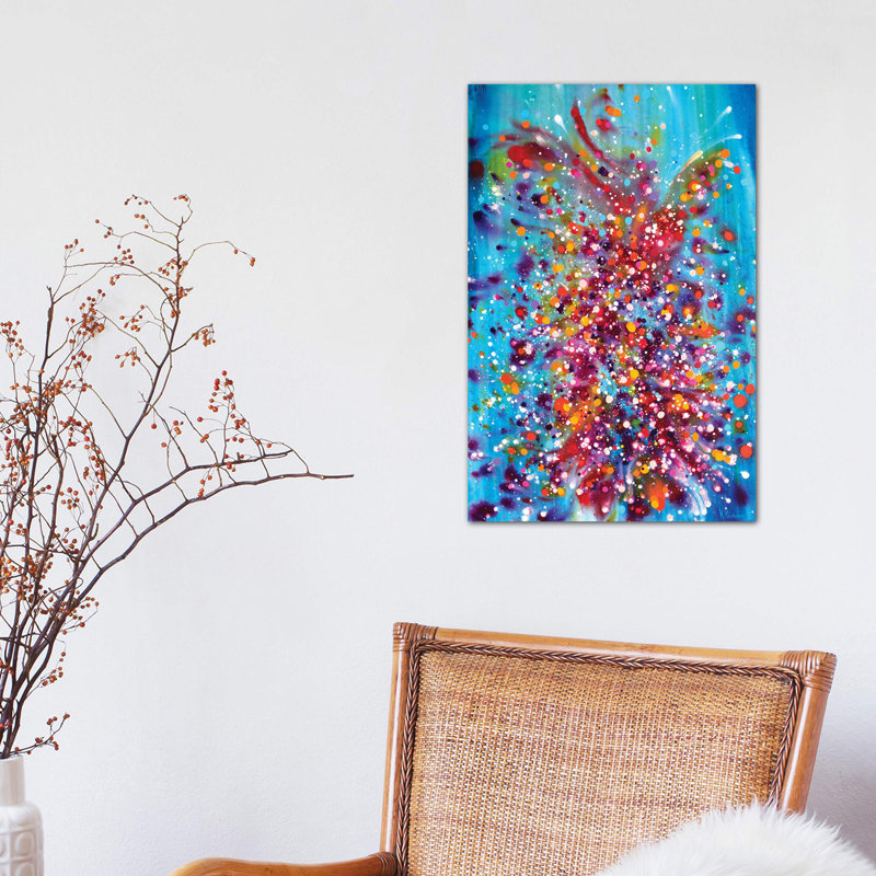 A Dance Between Time and Space 1 Piece Wrapped Canvas Painting, 30.48 cm H x 45.72 cm W