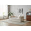 Canapé à compression de 78,8 po, canapé-lit convertible au sol avec accoudoirs avec dossier coussiné, canapé-lit futon confortable, canapé modulaire désossé Loveseat, tissu en velours côtelé, pour le salon, la chambre à coucher et l'extérieur-1388290210