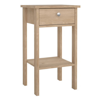 Raland 40cm W Manufactured Wood Bedside Table