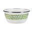 Set of 4 Green Scallop Salad Bowls