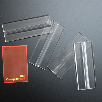 100mm Low Profile Flex Hinges, Flexible Living Hinges, Plexiglass,Transparent