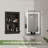 17.5"W X 4"D X 20.3"H Wall Niche Double Shelf Wood Recessed Shower Niche Cabinet Rectangle-864065959