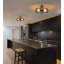 Plafonnier semi-encastré 4 lumières 15 po 