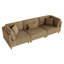 120.4'' Corduroy Sofa
