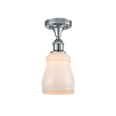 Plafonnier semi-encastré 4,5 po 1 lumière Mccarver