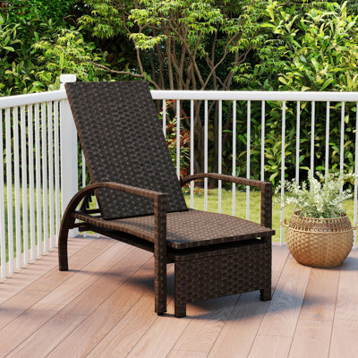 Ardra Outdoor Chaise Lounge by Lark Manor