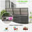 PE Rattan Wicker Deck Box-102306086