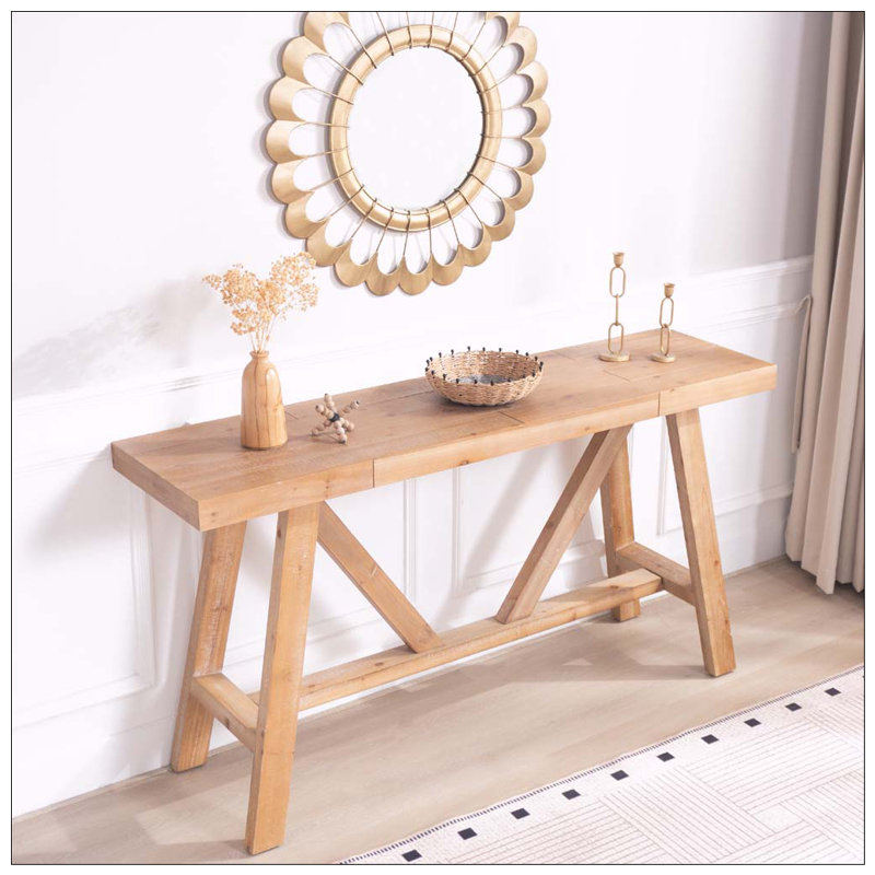 Console en bois 58,5 "