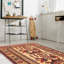 Tapis décoratif en laine noué à la main de conception unique 4 pi 5 po x 6 pi 4 po Braylyn noué à la main