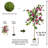 4.4FT Artificial Bougainvillea Tree