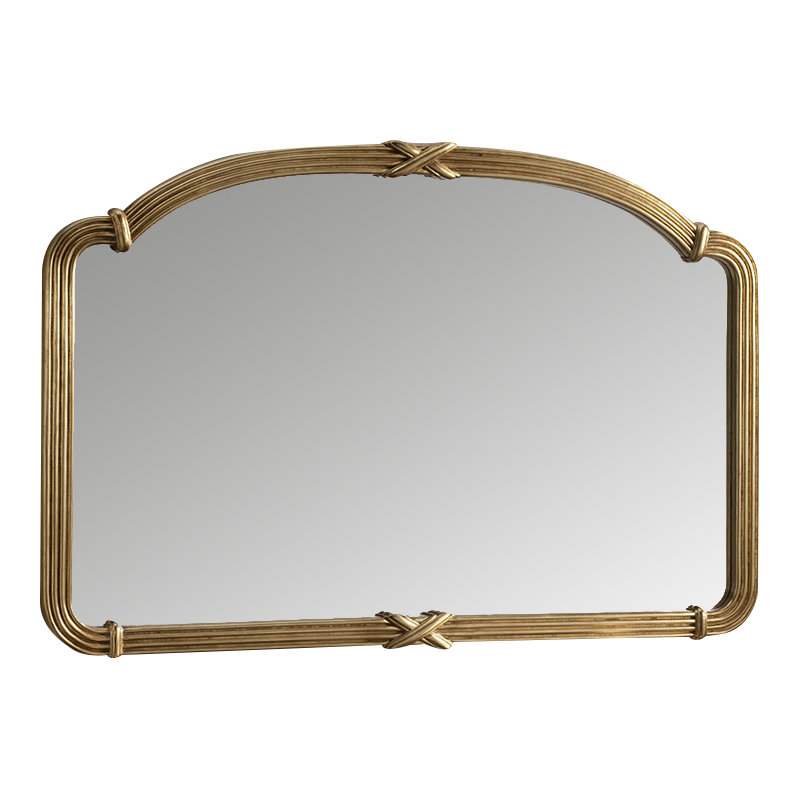 Carved Landscape Kinsler Accent Classic Mirror, Gold