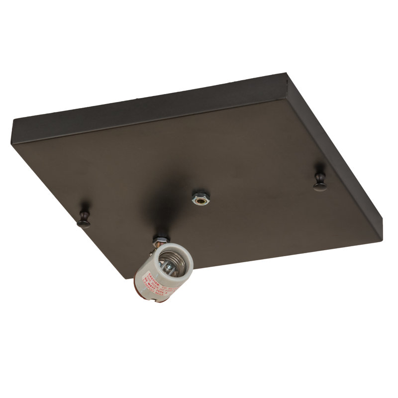 Hyde Park Cross Mission 1 - Light Flush Mount