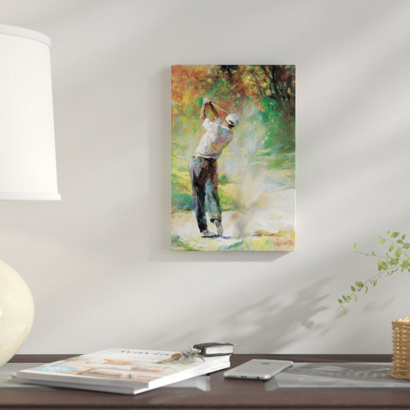 « a perfect day », reproduction sur toile, H 40 po x l 26 po x P 1,5 po, Pas de tapis, Toile tendue
