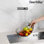Kitchen Faucet with Pull Down Sprayer, DeerValley Waterfall Kitchen Sink Faucet with 3 Spray Modes