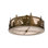 Rustic Lodge 2 - Light Flush Mount
