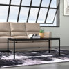 Alexis Glass Top Coffee Table
