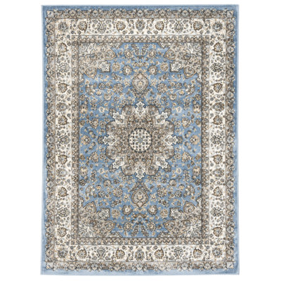 Carolus oriental viscose velvet rug