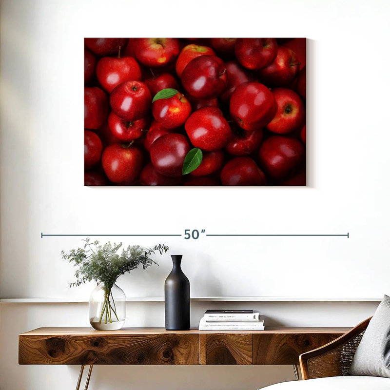 Pommes rouges fraîches Yarlin, H 24 po x l 36 po
