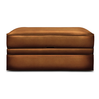 Stafford Leather Ottoman