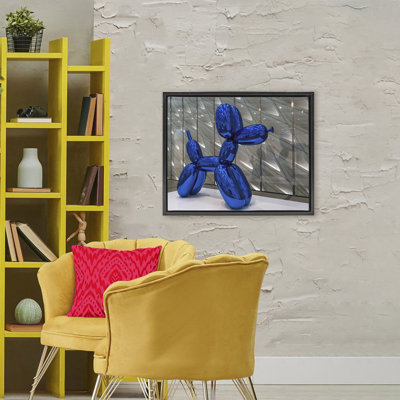 Cadre flottant Koons Sculpture, conception de Jeff Poe