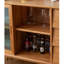 Buffet de rangement multifonctionnel en bois massif-129573569