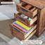 Bureau de direction 60 po avec tiroirs, bureau à domicile en bois avec station de charge-326131483