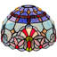Tiffany Stained Glass 12 Inches Wide Blue Style Lamp Shade-102479375