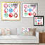 «Color Of Live Set Circles», reproduction sur toile encadrée-976032405-976032394