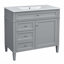Meuble-lavabo 36 po avec lavabo supérieur-391076035