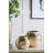 13.5X13.5X11.5" Aluminum Chisel Flower Vase