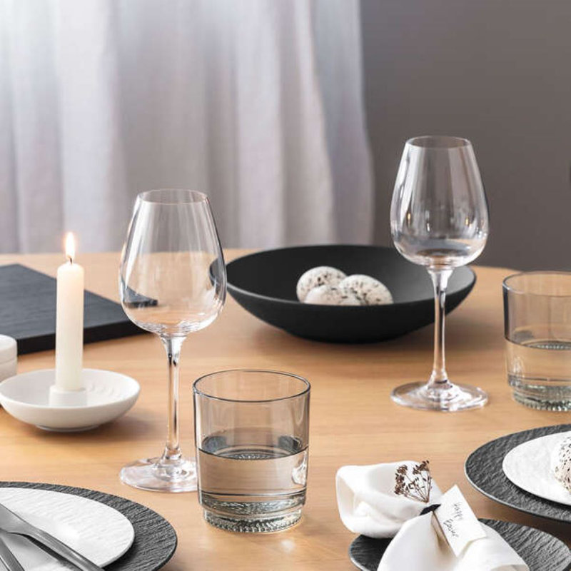Ensemble de 4 verres à vin rouges complexes et subtils Purista de Villeroy & Boch, 19,25 oz