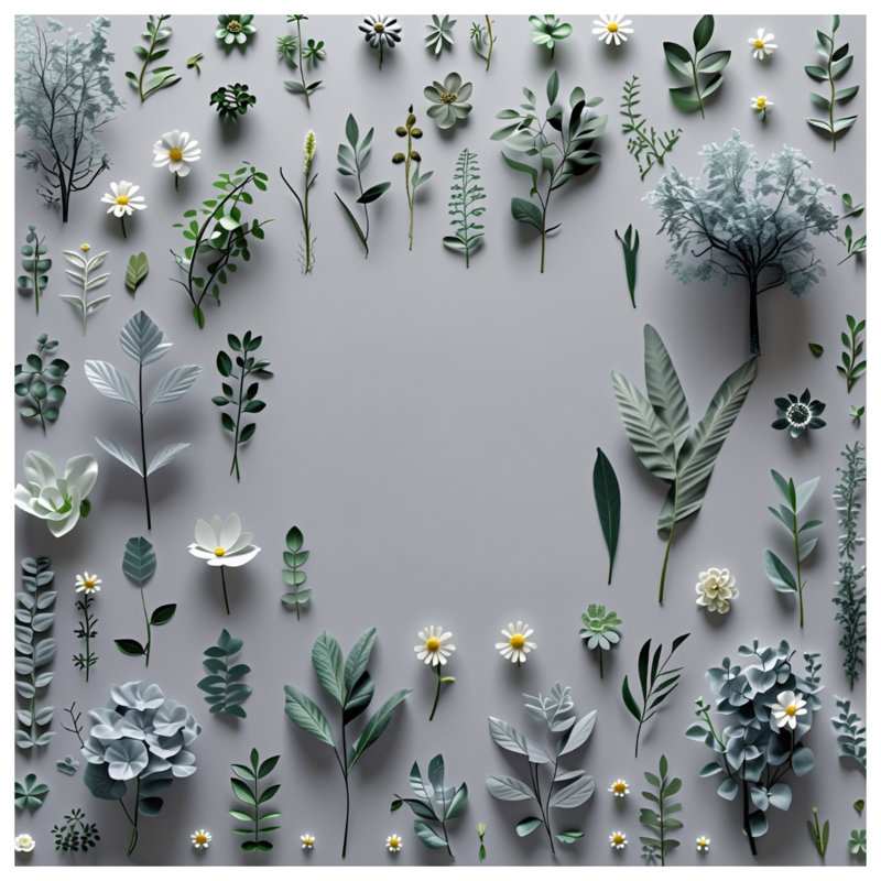Tapisserie murale arrangement floral - Décoration murale florale, 68in H x80in W with 4 Grommets